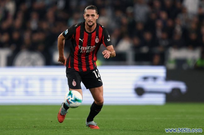 AC米兰主力中场拉比奥受伤